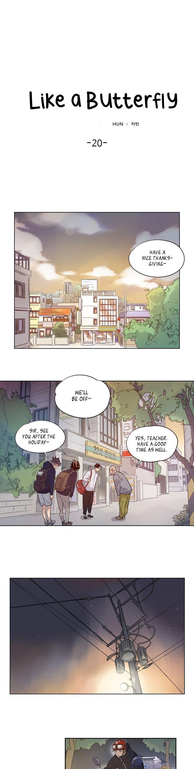 Like a Butterfly Chapter 20 page 1 - Chapter 20