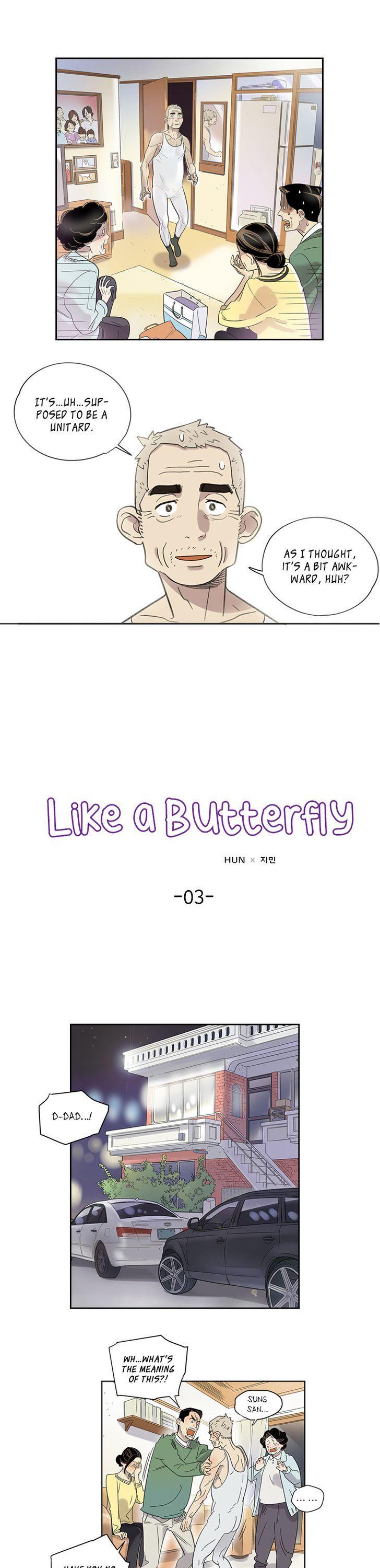 Like a Butterfly Chapter 3 page 1 - Chapter 3