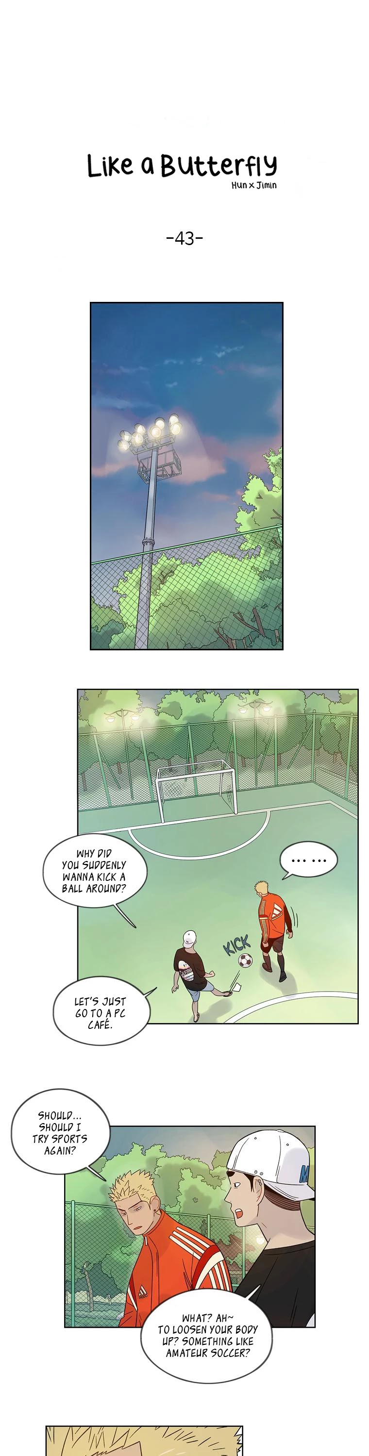 Like a Butterfly Chapter 43 page 1 - Chapter 43