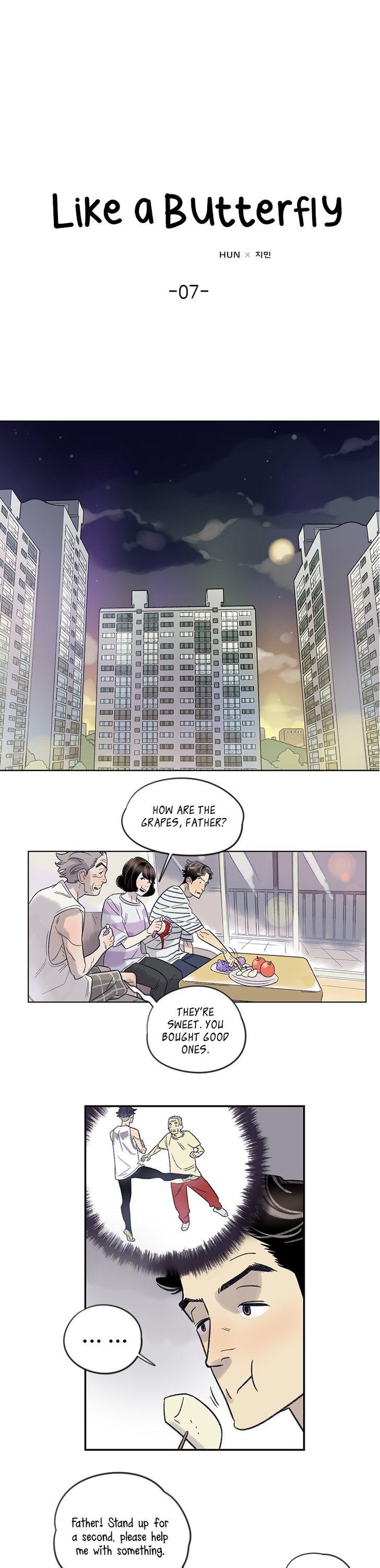 Like a Butterfly Chapter 7 page 1 - Chapter 7