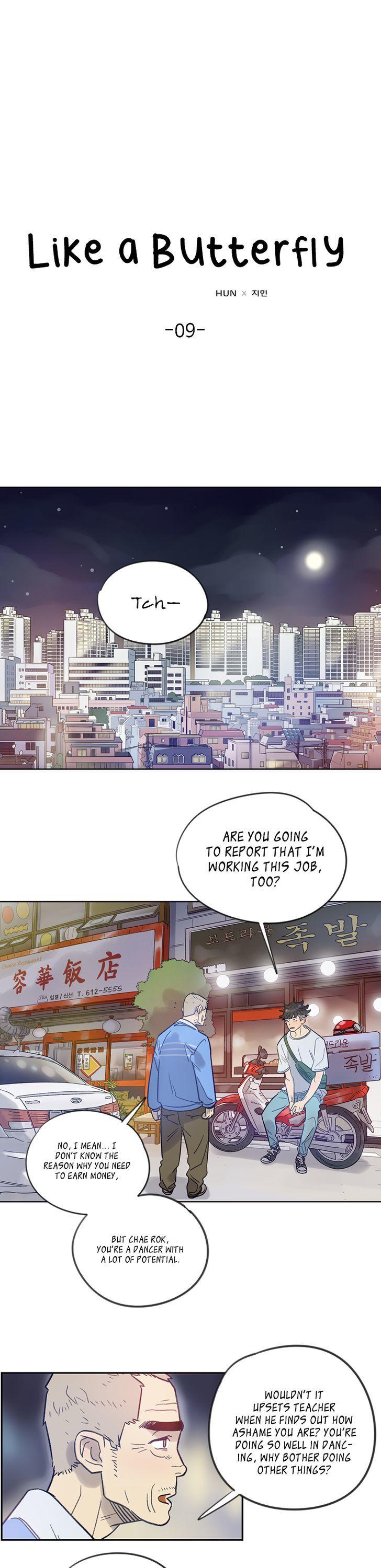 Like a Butterfly Chapter 9 page 1 - Chapter 9