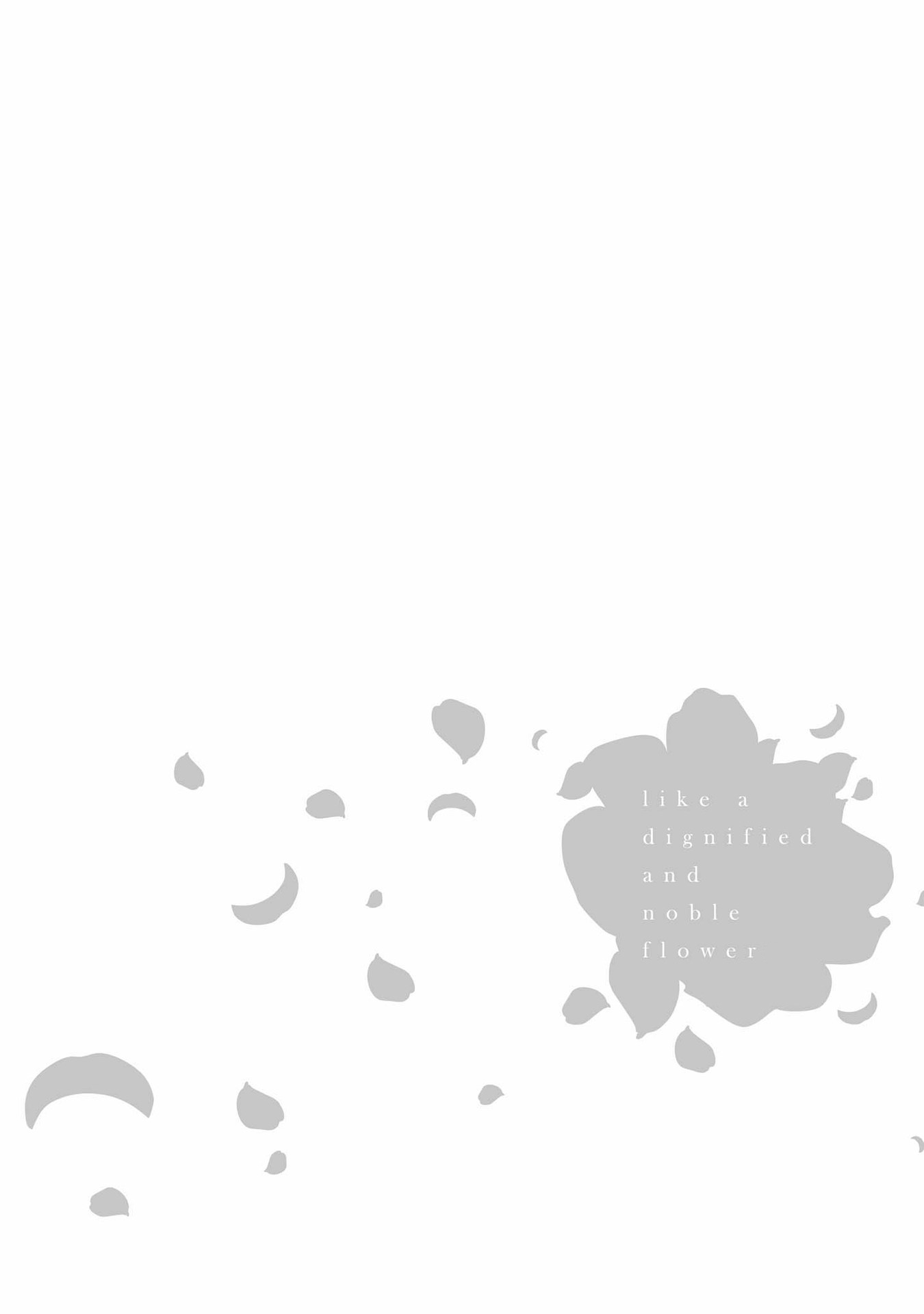 Like a Dignified and Noble Flower Chapter 2 page 2 - Chapter 2: Flower Talk