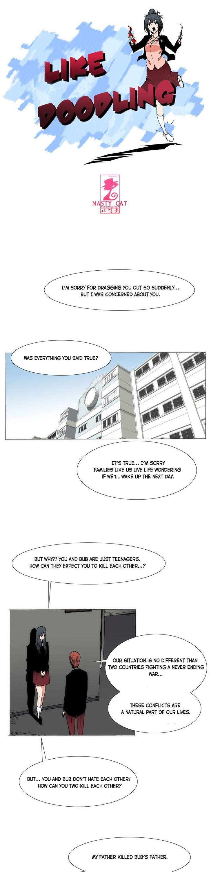 Like Doodling Chapter 31 page 1 - Chapter 31 : Bin Woo's position