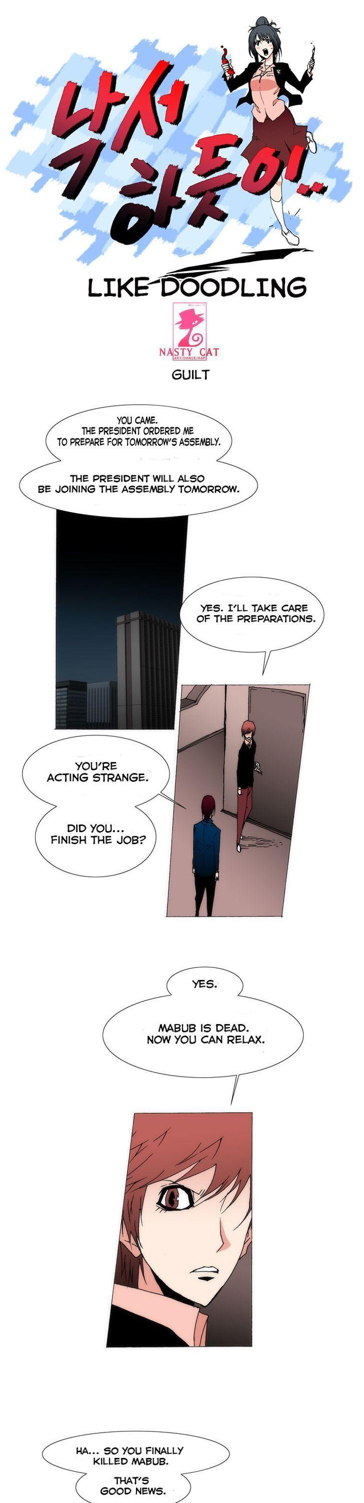 Like Doodling Chapter 40 page 1 - Chapter 40 : Feeling of guilt