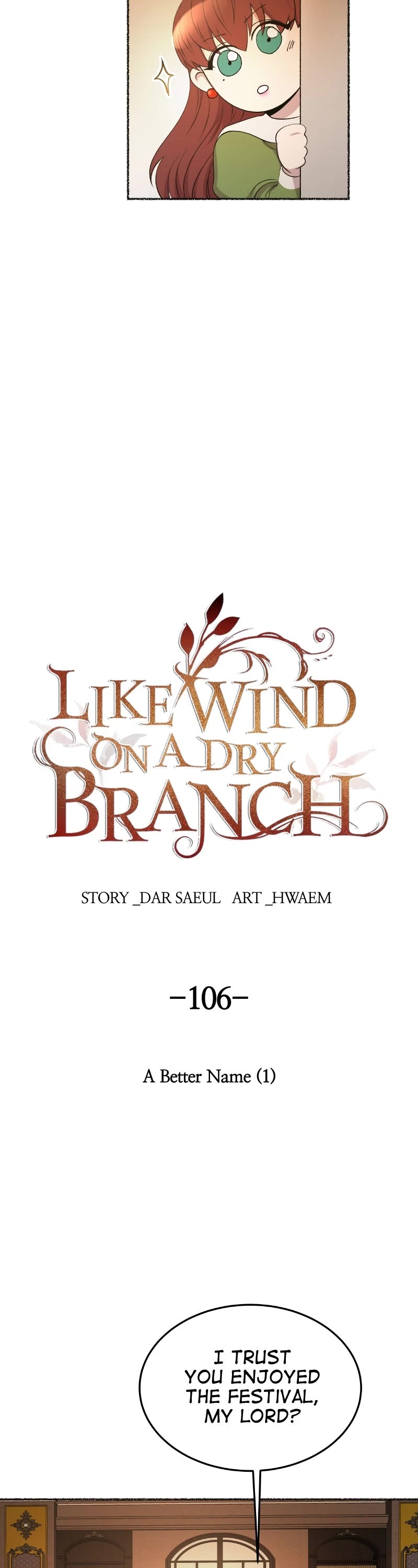 Like Wind on a Dry Branch Chapter 106 page 21 - Chapter 106: Ep. 106 - A Better Name (1)