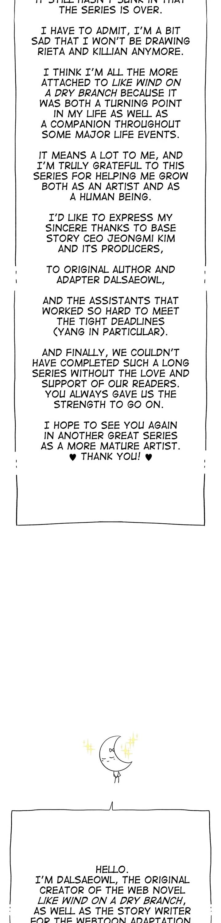 Like Wind on a Dry Branch Chapter 222 page 2 - Chapter 222: Afterword [END]