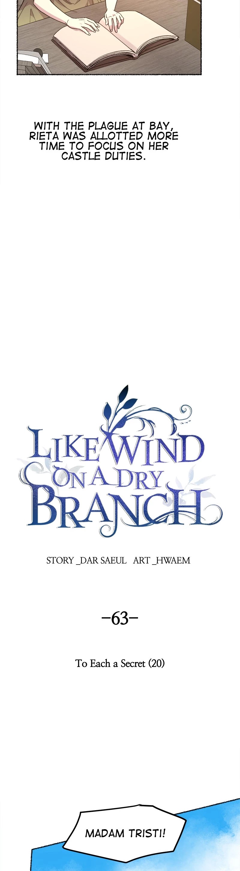 Like Wind on a Dry Branch Chapter 63 page 11 - Chapter 63: Ep. 63 - To Each a Secret (20)
