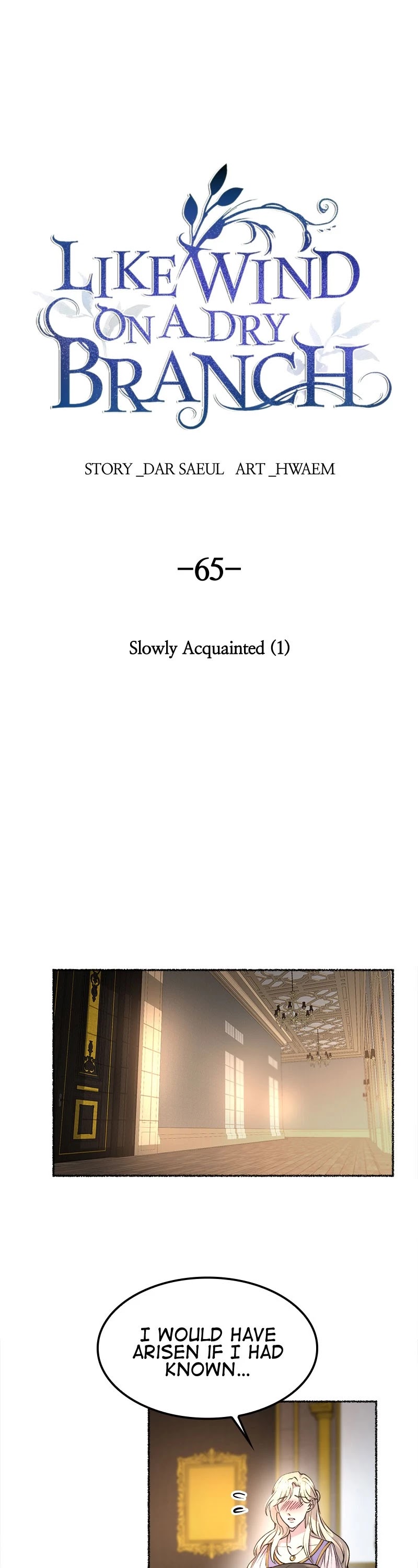 Like Wind on a Dry Branch Chapter 65 page 5 - Chapter 65: Ep. 65 - Slowly Acquainted (1)