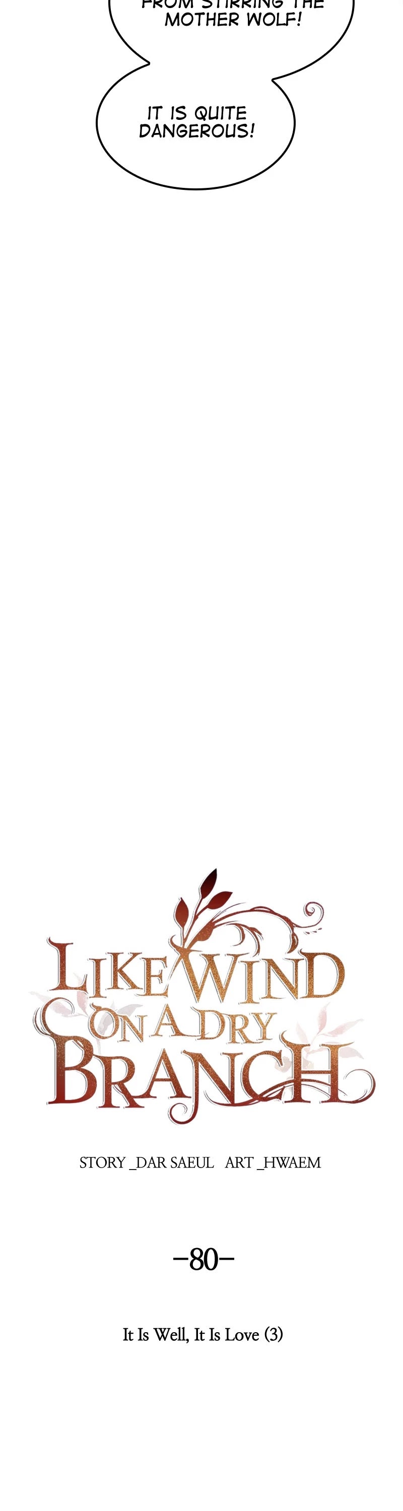 Like Wind on a Dry Branch Chapter 80 page 13 - Chapter 80: Ep. 80 - It Is Well, It Is Love (3)