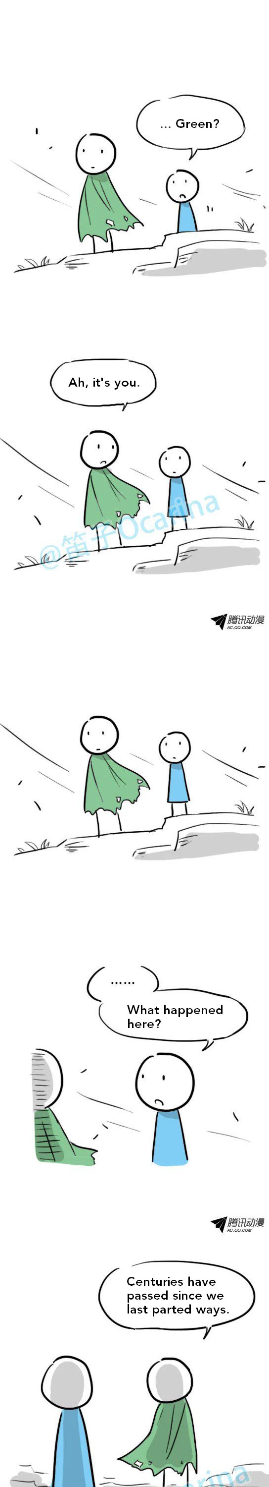 Lil' Green & Lil' Blue Chapter 27 page 11 - Chapter 27: Dream World
