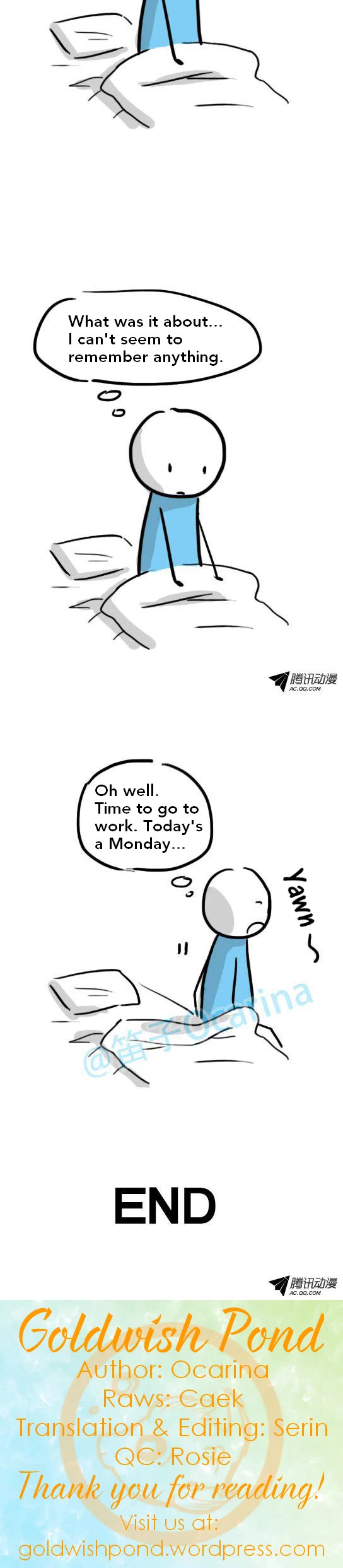Lil' Green & Lil' Blue Chapter 27 page 16 - Chapter 27: Dream World