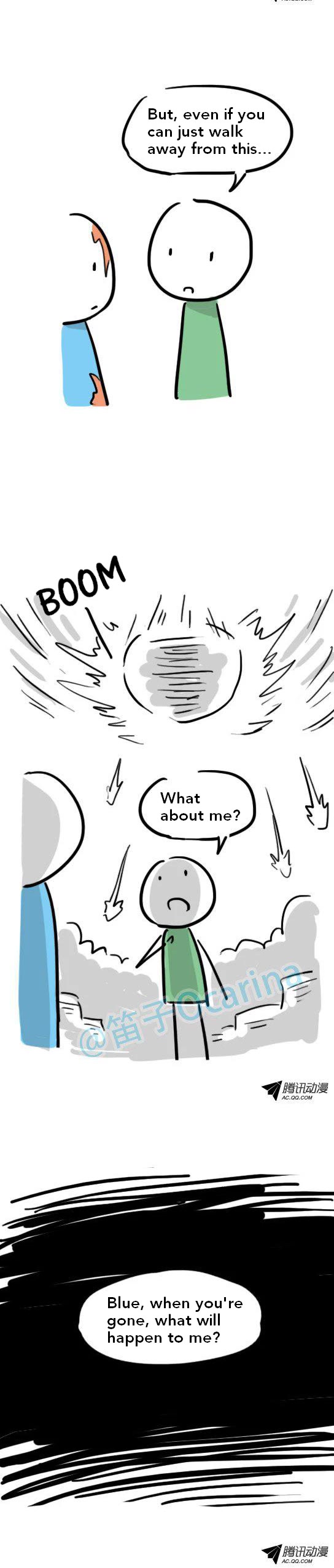 Lil' Green & Lil' Blue Chapter 27 page 8 - Chapter 27: Dream World