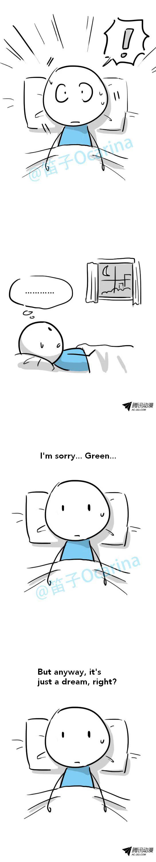 Lil' Green & Lil' Blue Chapter 27 page 9 - Chapter 27: Dream World
