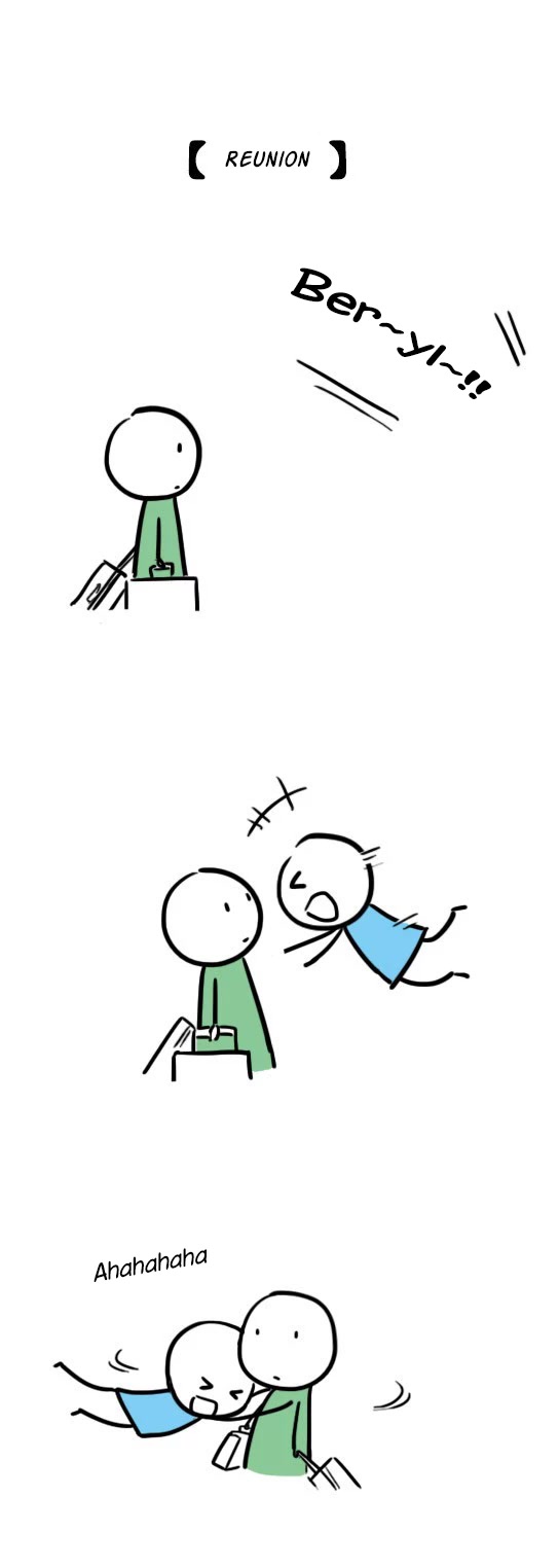 Lil' Green & Lil' Blue Chapter 3 page 7 - Chapter 3: Reserved People