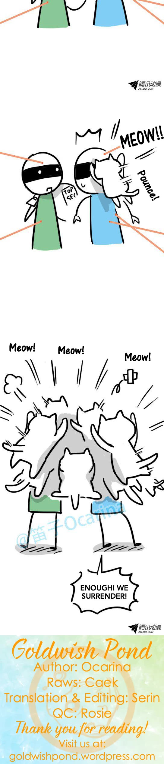 Lil' Green & Lil' Blue Chapter 30 page 2 - Chapter 30: A Fearsome Weapon