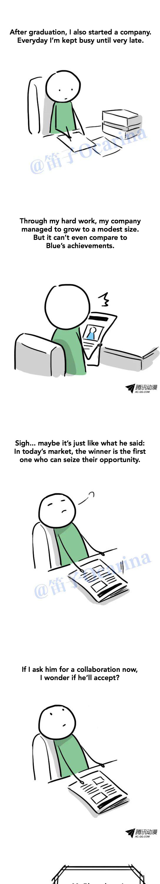 Lil' Green & Lil' Blue Chapter 31 page 16 - Chapter 31: Two Top Students