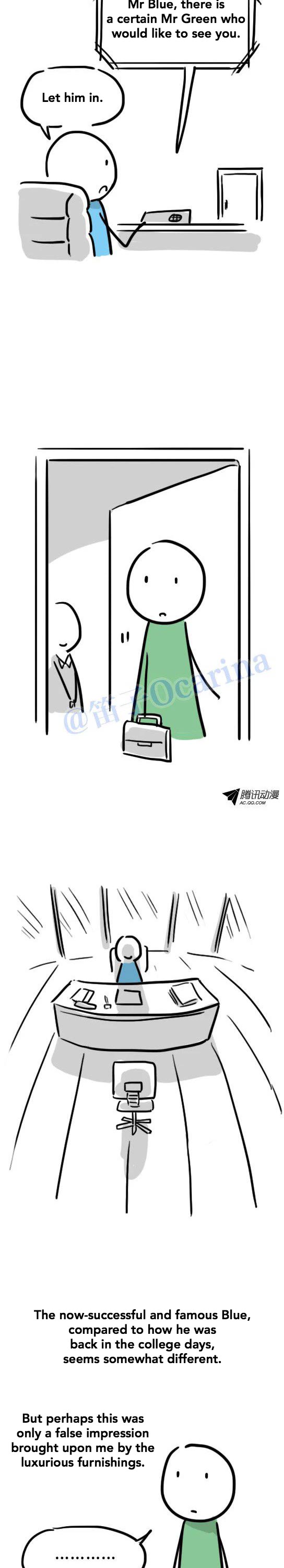 Lil' Green & Lil' Blue Chapter 31 page 17 - Chapter 31: Two Top Students