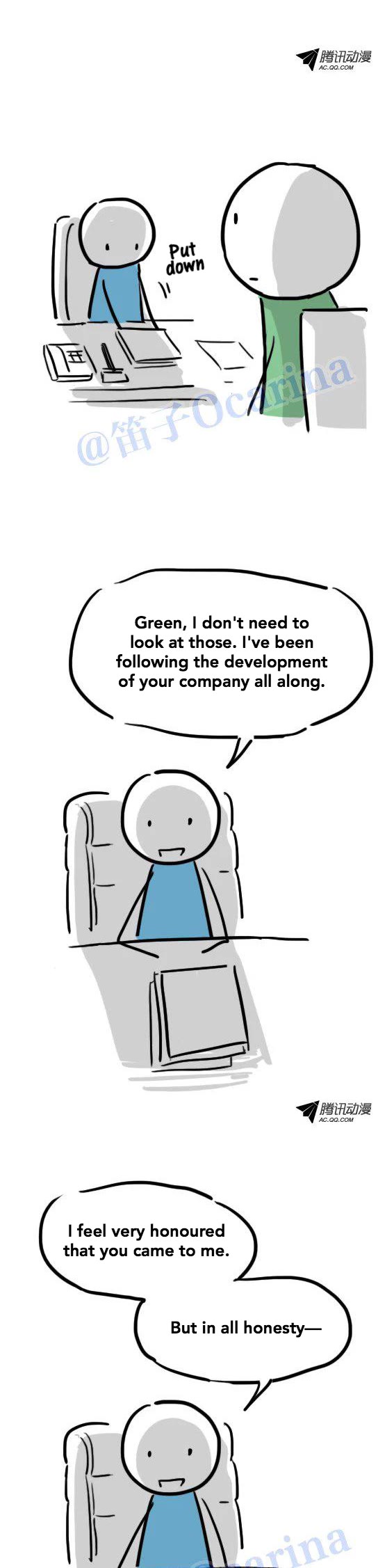 Lil' Green & Lil' Blue Chapter 31 page 19 - Chapter 31: Two Top Students