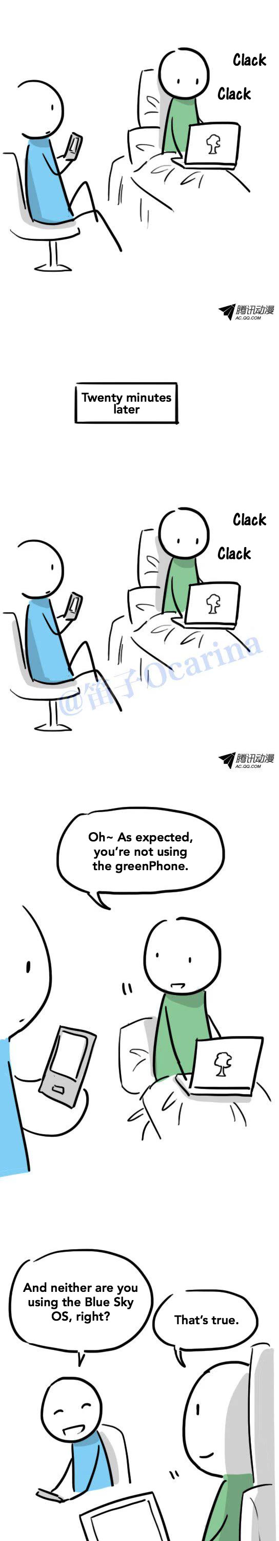 Lil' Green & Lil' Blue Chapter 31 page 32 - Chapter 31: Two Top Students