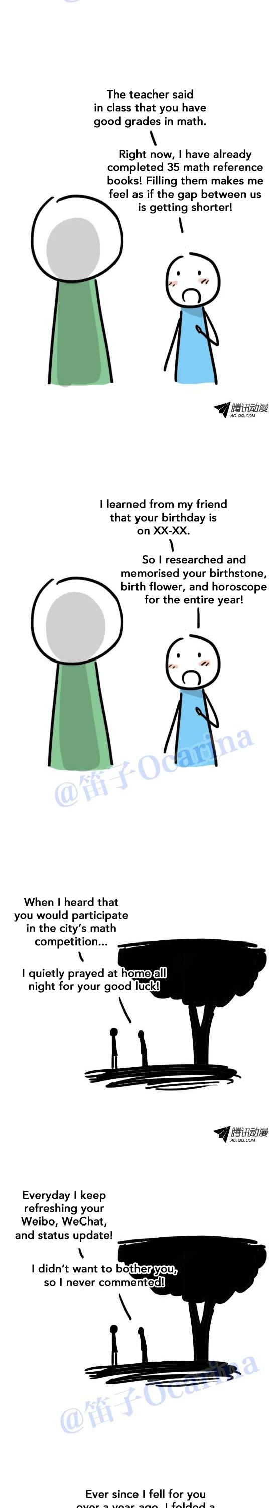 Lil' Green & Lil' Blue Chapter 42 page 2 - Chapter 42: Love Confession at Graduation