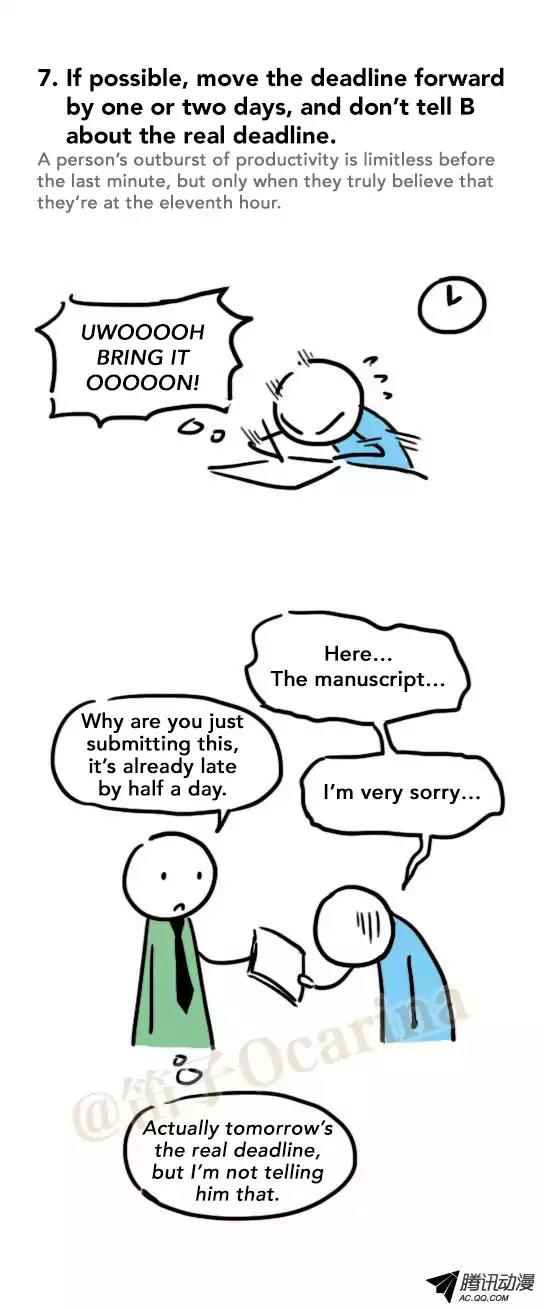 Lil' Green & Lil' Blue Chapter 48 page 10 - Chapter 48: Treatment for Procrastination