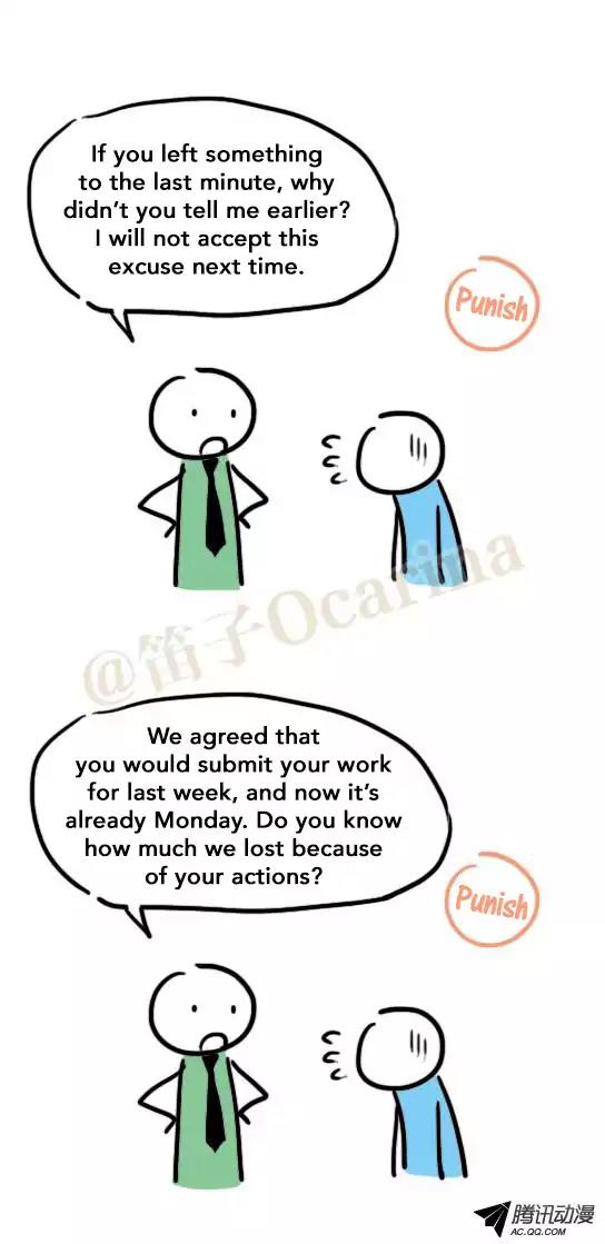 Lil' Green & Lil' Blue Chapter 48 page 17 - Chapter 48: Treatment for Procrastination