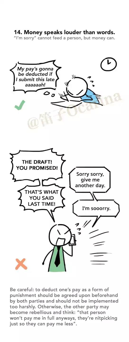 Lil' Green & Lil' Blue Chapter 48 page 21 - Chapter 48: Treatment for Procrastination