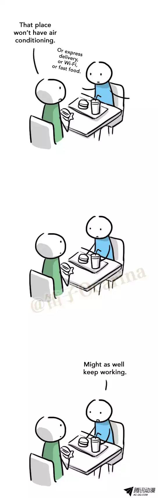 Lil' Green & Lil' Blue Chapter 49 page 2 - Chapter 49: Living in Seclusion