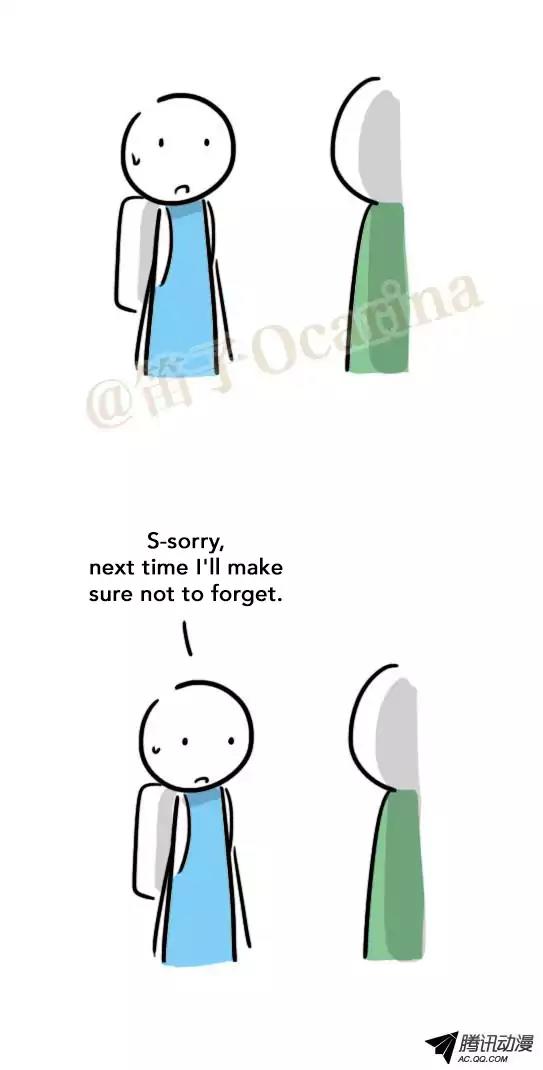 Lil' Green & Lil' Blue Chapter 52 page 13 - Chapter 52: The You in My Dreams