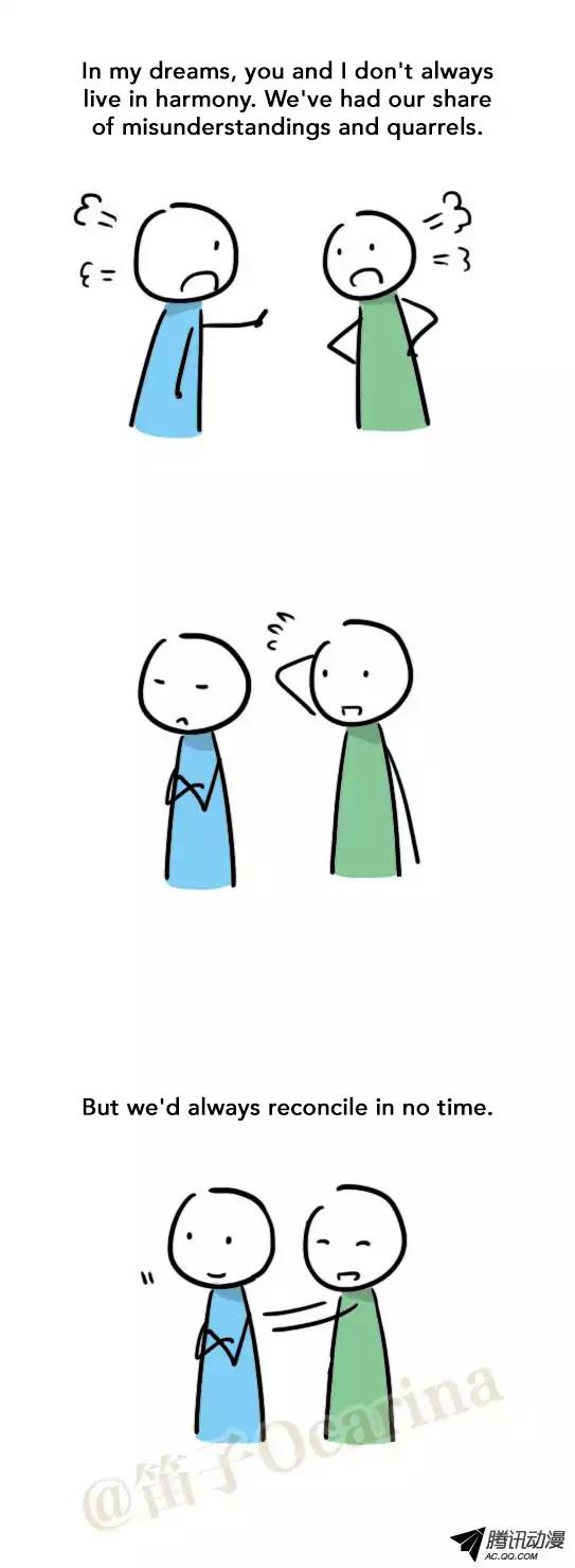 Lil' Green & Lil' Blue Chapter 52 page 7 - Chapter 52: The You in My Dreams