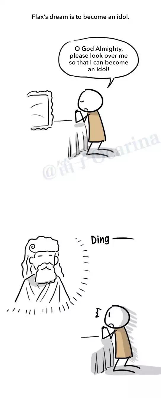 Lil' Green & Lil' Blue Chapter 55 page 1 - Chapter 55: Idols