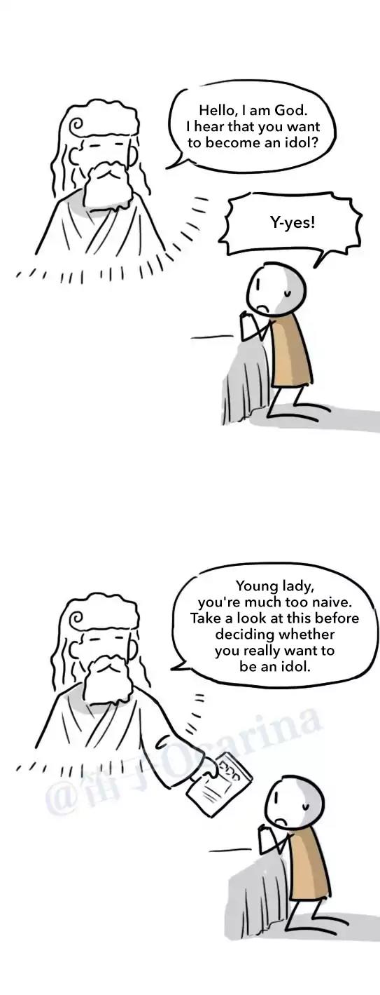 Lil' Green & Lil' Blue Chapter 55 page 2 - Chapter 55: Idols