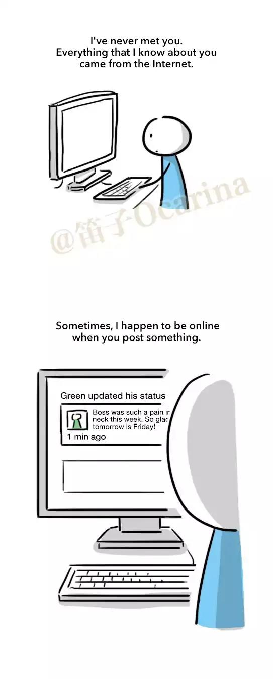 Lil' Green & Lil' Blue Chapter 56 page 1 - Chapter 56: Behind The Screen