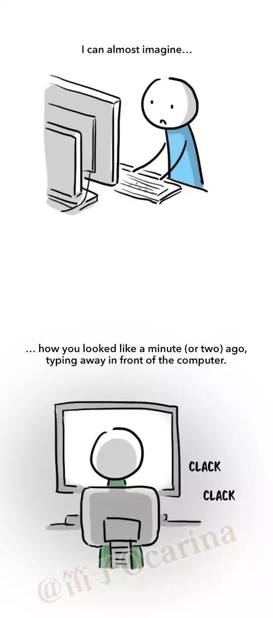 Lil' Green & Lil' Blue Chapter 56 page 2 - Chapter 56: Behind The Screen