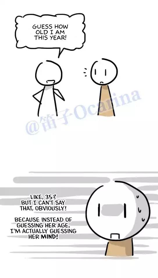 Lil' Green & Lil' Blue Chapter 64 page 1 - Chapter 64: Guess (2)