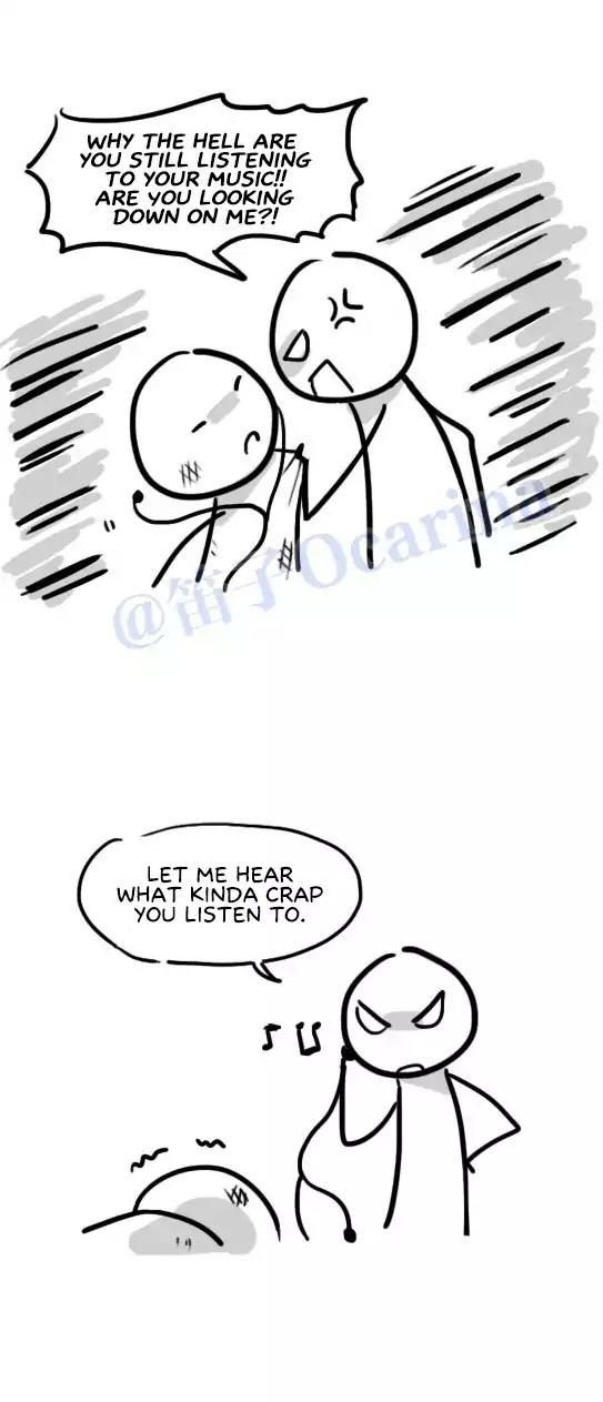 Lil' Green & Lil' Blue Chapter 67 page 1 - Chapter 67: Love-Hate