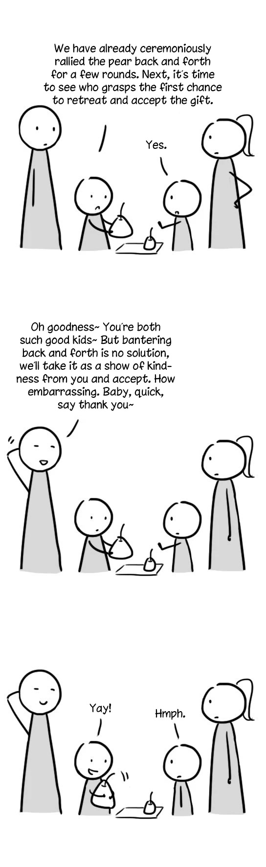 Lil' Green & Lil' Blue Chapter 9 page 10 - Chapter 9: The Chinese Way of Giving Pears