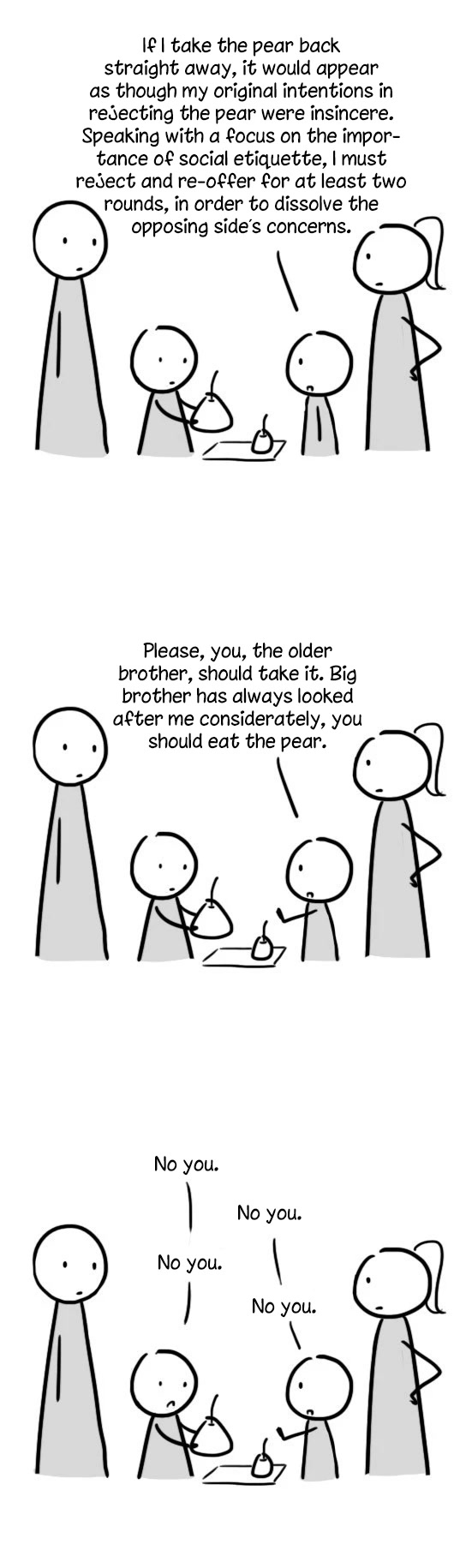 Lil' Green & Lil' Blue Chapter 9 page 9 - Chapter 9: The Chinese Way of Giving Pears