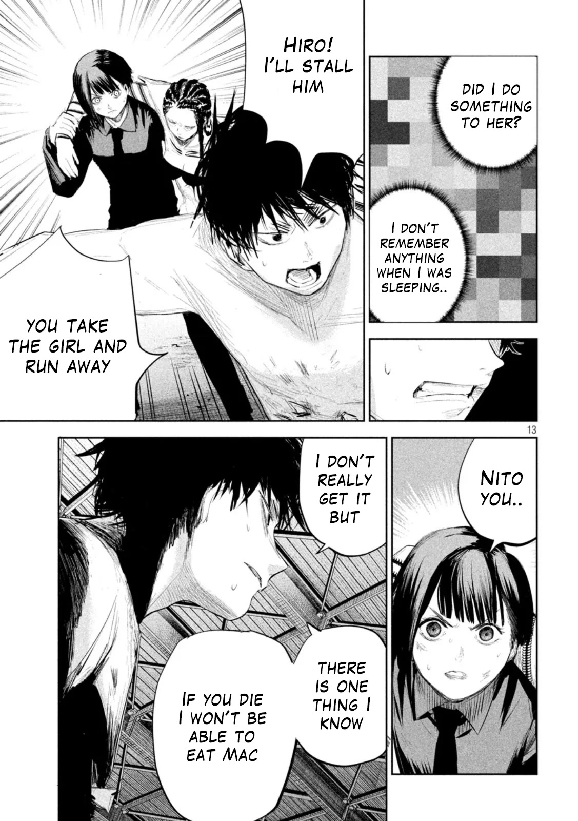 Lili-Men Chapter 12 page 13 - Chapter 12: Friendship ・ Effort ・ Death