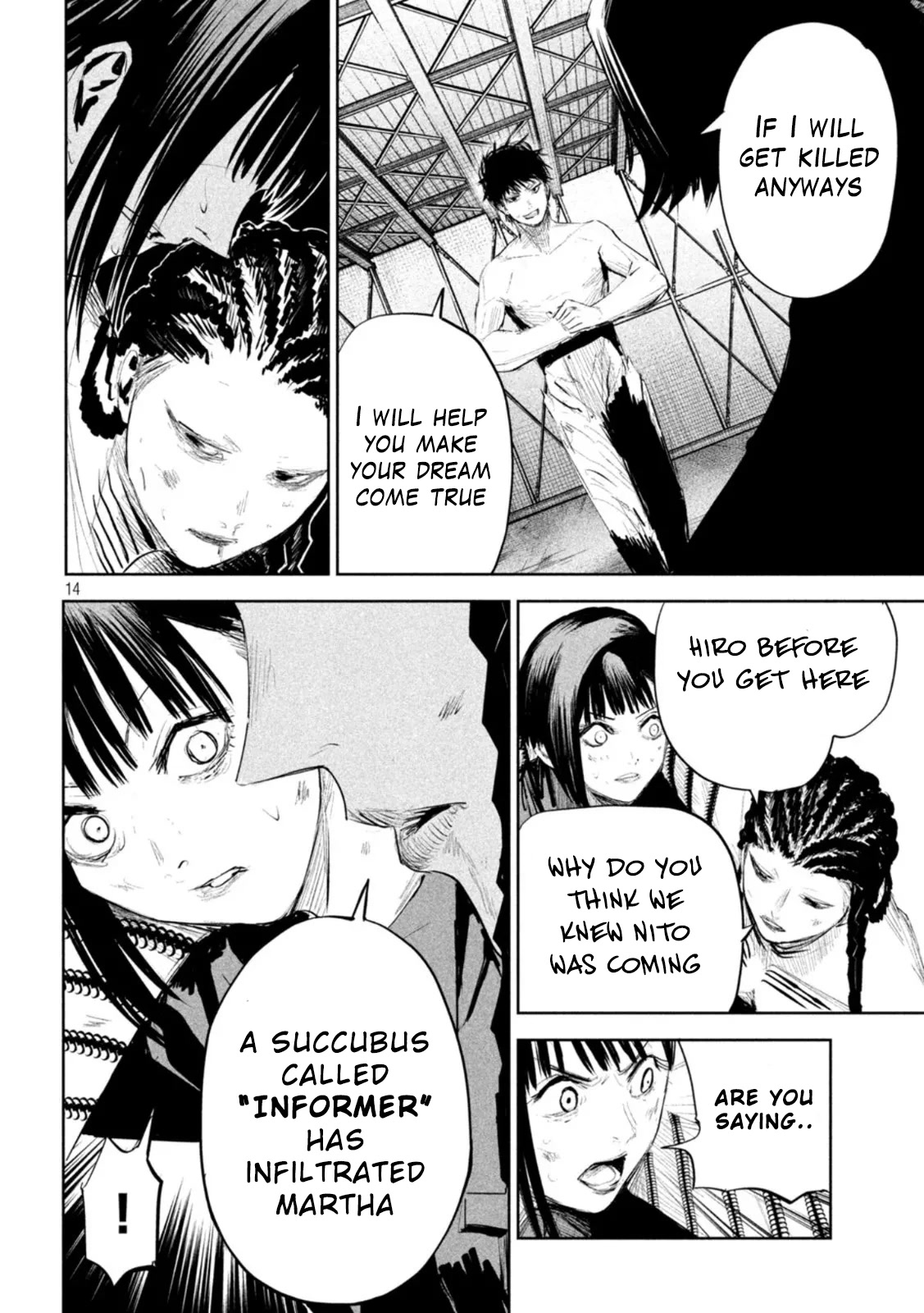 Lili-Men Chapter 12 page 14 - Chapter 12: Friendship ・ Effort ・ Death
