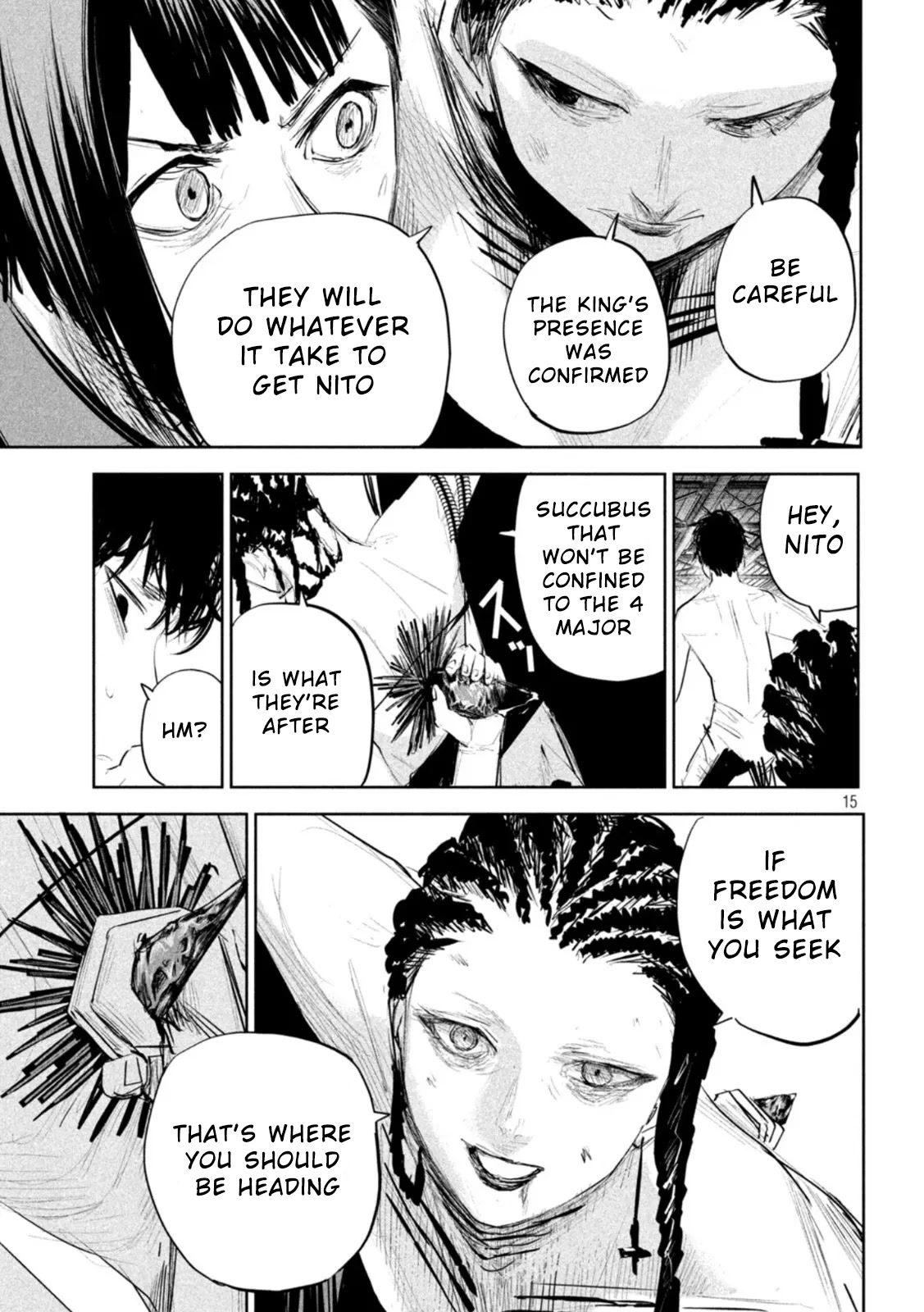 Lili-Men Chapter 12 page 15 - Chapter 12: Friendship ・ Effort ・ Death