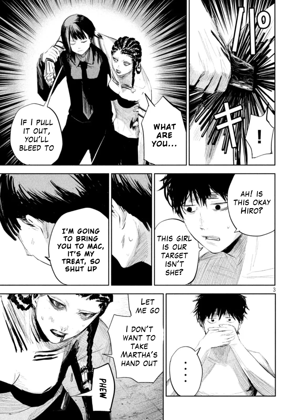 Lili-Men Chapter 12 page 3 - Chapter 12: Friendship ・ Effort ・ Death