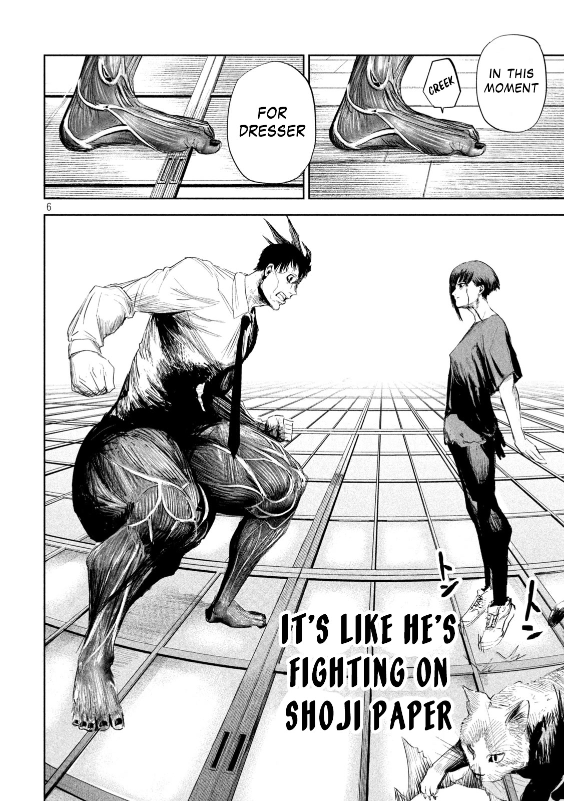 Lili-Men Chapter 3 page 6 - Chapter 3: The Persistence to Run on Water
