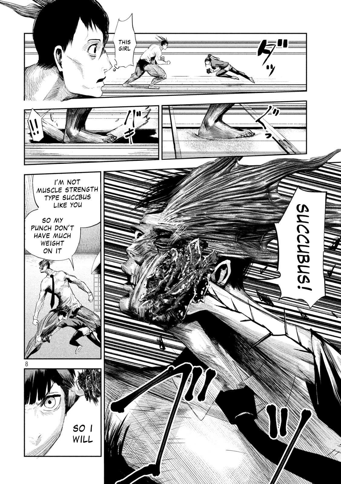 Lili-Men Chapter 3 page 8 - Chapter 3: The Persistence to Run on Water