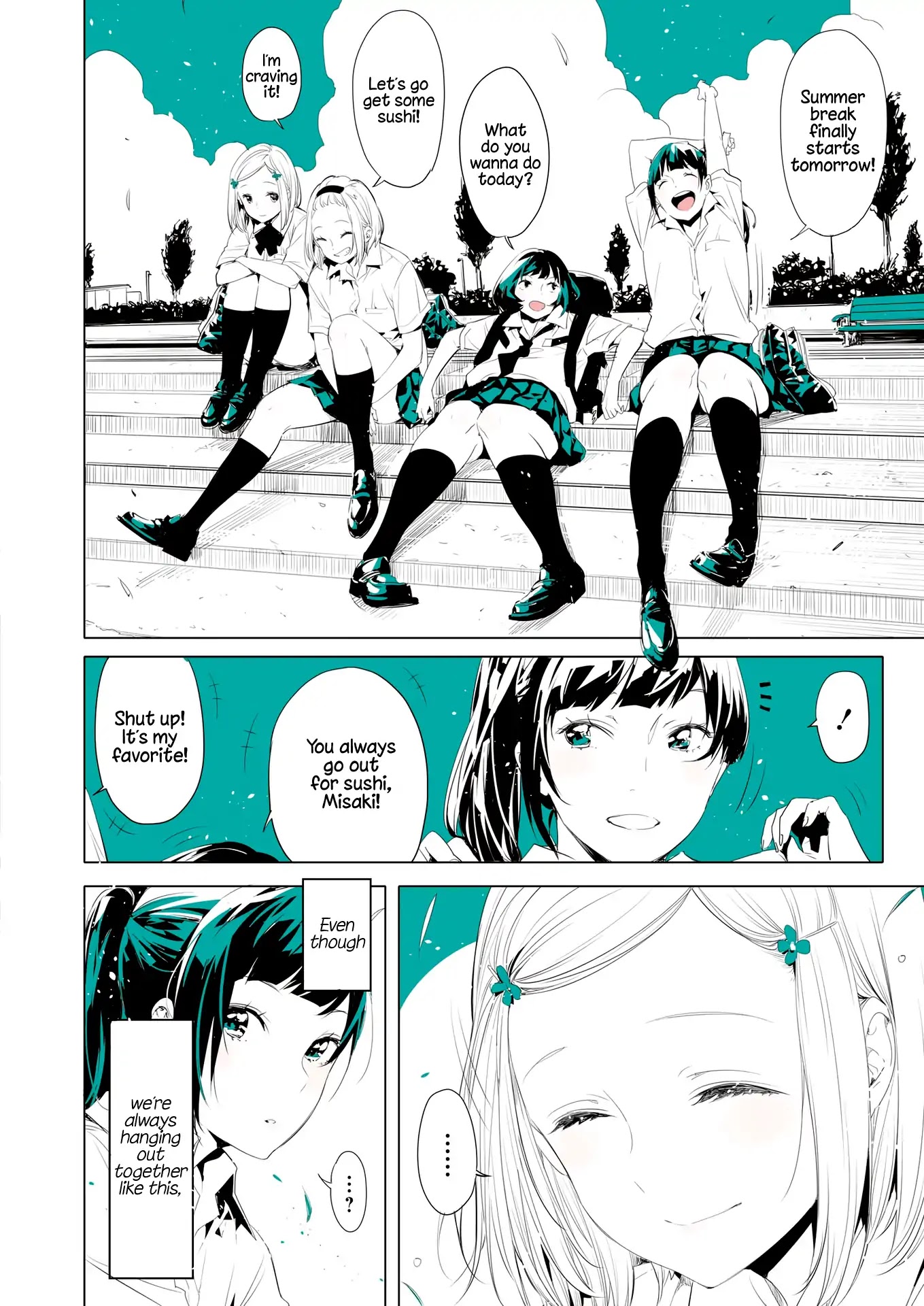 Lilium Terrarium Chapter 3 page 3 - Chapter 3: Even Though We're Always Together