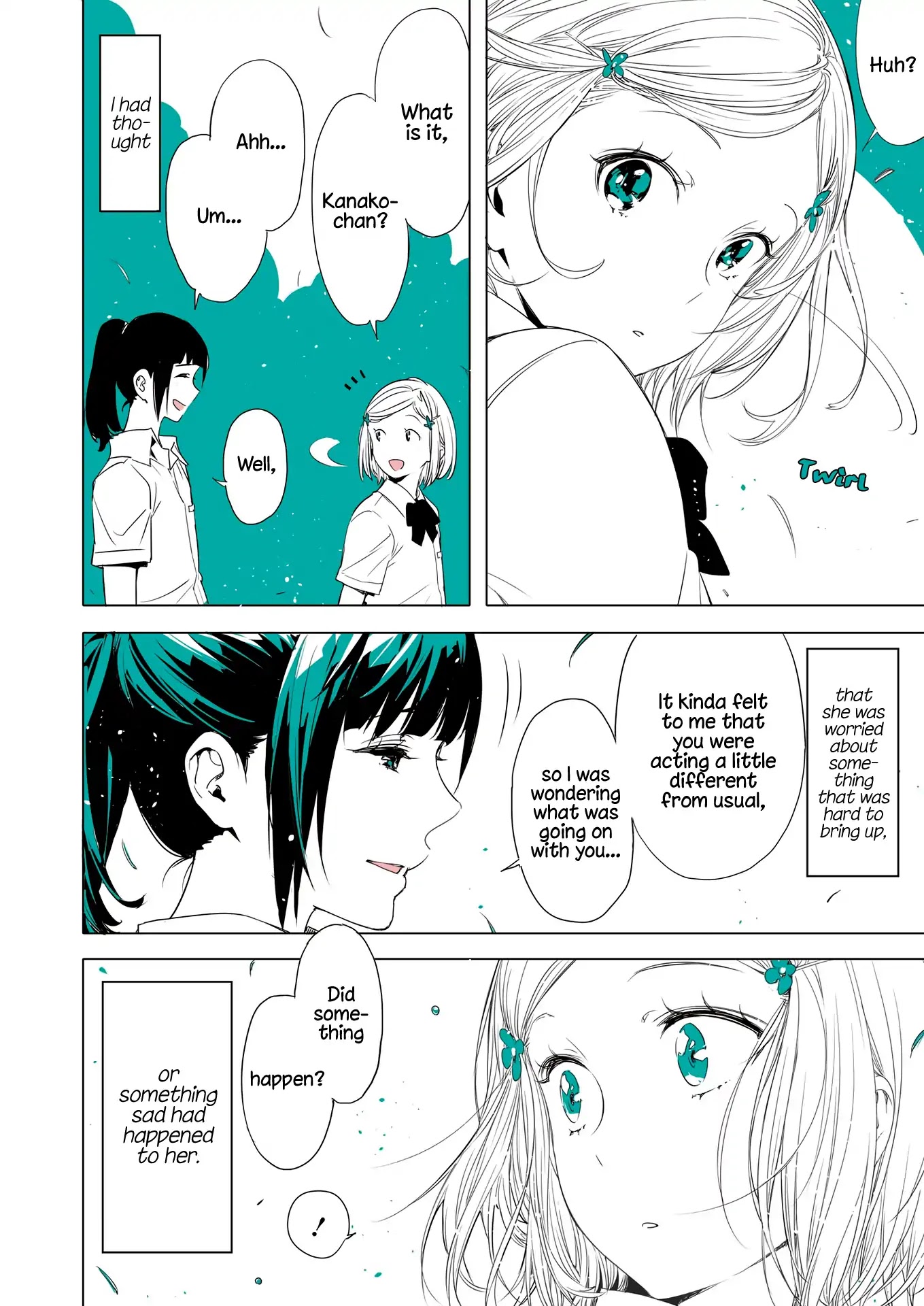 Lilium Terrarium Chapter 3 page 5 - Chapter 3: Even Though We're Always Together