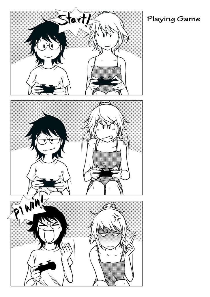 Lily Love Chapter 4.1 page 1 - Chapter 4.1 : Playing Game