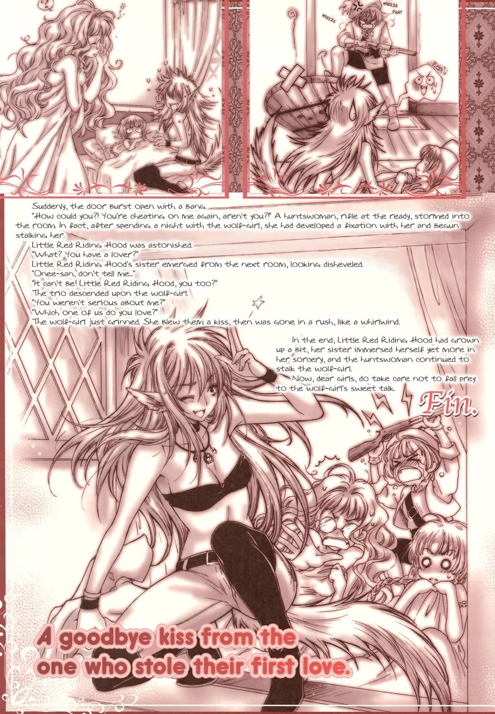 Lily White Chapter 9 page 5 - Chapter 9: Little Yuri Riding Hood  Oneshot [END]