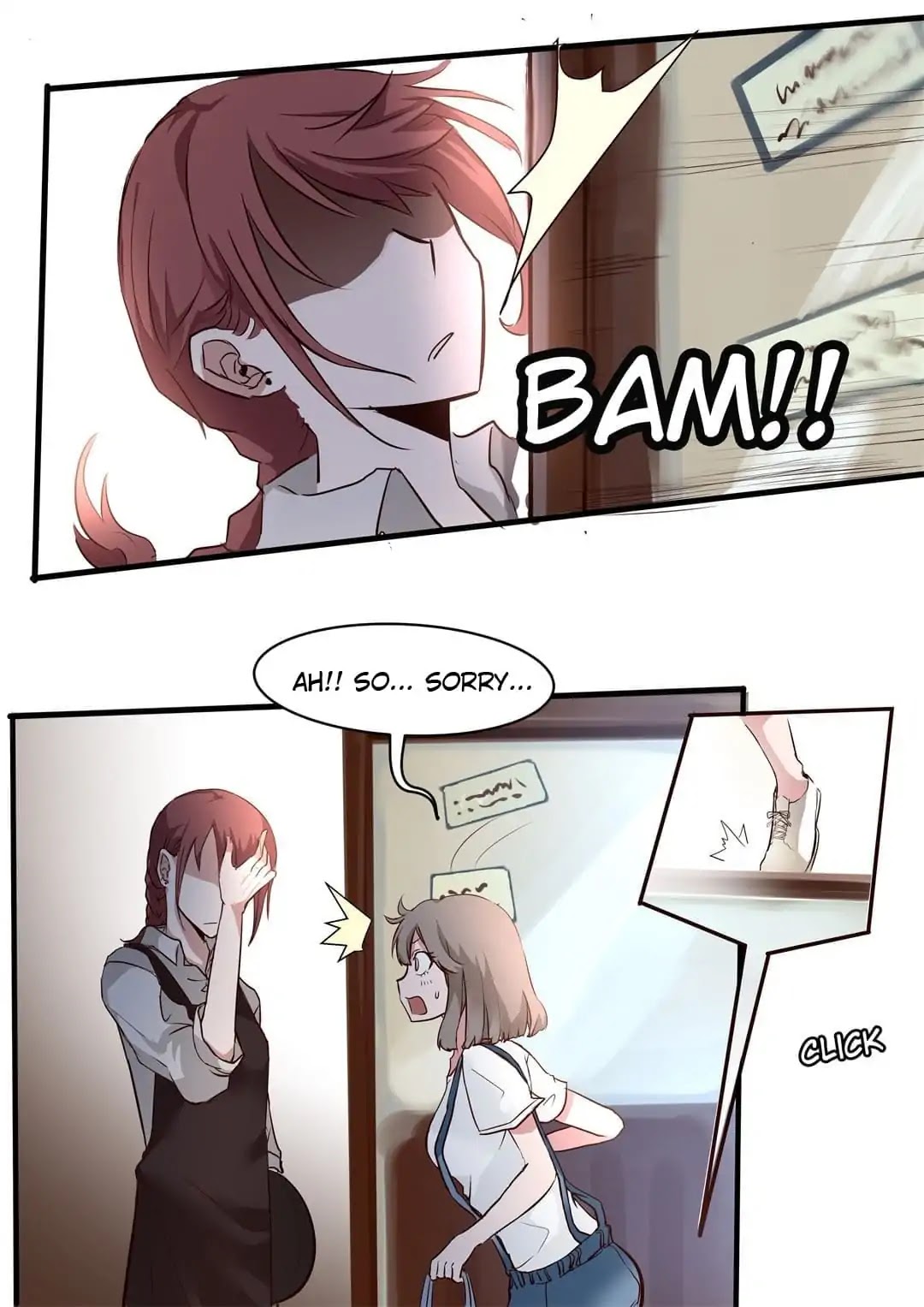 Lily (Yy) Chapter 1.1 page 4 - Vol.1 Chapter 1: Awkwardness