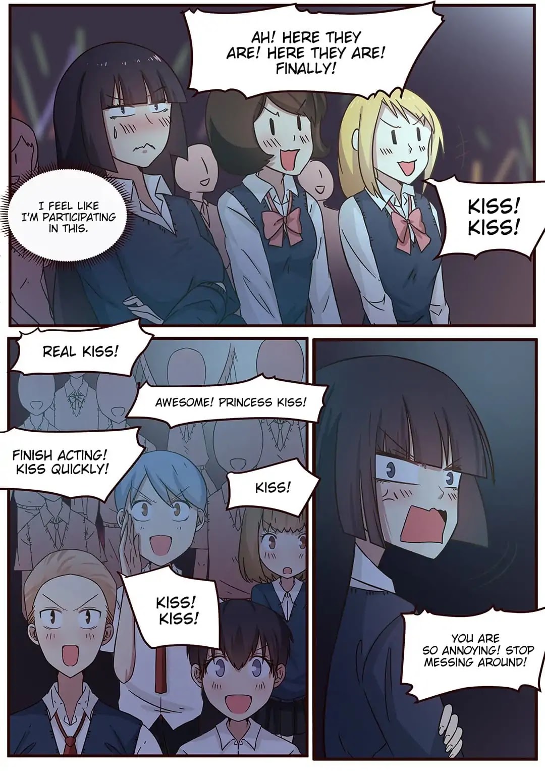 Lily (Yy) Chapter 1.120 page 8 - Vol.1 Chapter 120: Kiss Scene! I